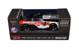 Experience the thrill of NASCAR with the AUTOGRAPHED 2022 Kevin Harvick #4 Rheem Racing Diecast Car. This meticulously crafted 1/64 scale replica of the Next Gen Mustang features intricate detailing, including accurate sponsor logos and vibrant paintwork. The front view showcases the iconic design of Kevin Harvick's race car, making it a must-have for racing enthusiasts and collectors alike.