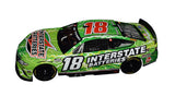 Elevate your collection with the Autographed 2022 Kyle Busch #18 Interstate Batteries Diecast Car, a rare limited edition #0923 of 1,032. This collector's gem features exclusive signatures sourced from special public/private signings and HOT Pass garage access. COA included – ideal for NASCAR fans and collectors.