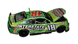 Own a piece of Kyle Busch's final season with the Autographed 2022 #18 Interstate Batteries Diecast Car. Limited to just 1,032, this collector's gem bears the number #0923 and boasts exclusive signatures acquired through public/private signings and HOT Pass access. COA included – the ultimate gift for racing enthusiasts.