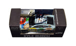 Limited Edition 1/64 Scale NASCAR Diecast Car - Autographed by Kyle Busch - Commemorating the 2022 Bristol Dirt Race Win