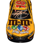 Exclusive Autographed Kyle Busch #18 M&M's Racing Darlington Throwback Diecast Car - Collector's Item