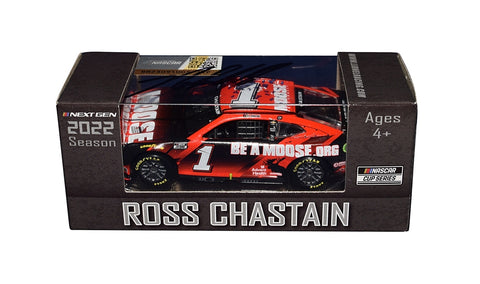 Autographed 2022 Ross Chastain #1 Be A Moose TALLADEGA WIN Diecast Car