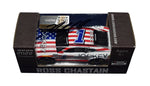 Certificate of Authenticity included - The 2022 Ross Chastain #1 Jockey PATRIOTIC USA Diecast Car, an emblem of American excellence.