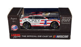 Detailed shot of the AUTOGRAPHED 2022 Ross Chastain #1 Jockey PATRIOTIC USA Diecast Car, a symbol of American racing pride.