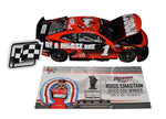 Exclusive Raced Version Ross Chastain #1 Moose Fraternity Diecast Car, Celebrating the Unforgettable Talladega Win with Authentic Signatures