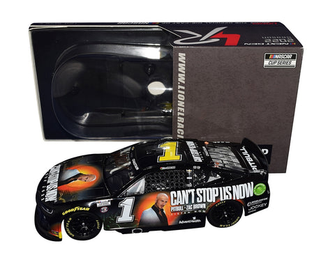 Own a piece of NASCAR history with the Autographed 2022 Ross Chastain #1 Pitbull World Tour Diecast Car, limited to just 516.