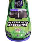 Detailed view of the Autographed 2022 Ty Gibbs #54 Interstate Batteries XFINITY SERIES CHAMPION Diecast Car, showcasing Ty Gibbs' signature, symbolizing authenticity and his triumphant championship win.