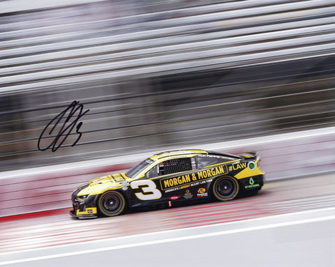 Relive the excitement with this AUTOGRAPHED 2023 Austin Dillon #3 Morgan & Morgan Racing Cookout 400 Richmond Race Photo. Austin Dillon's signature, captured in remarkable detail, adds unmatched authenticity to this collectible. Your purchase includes a Certificate of Authenticity, solidifying its legitimacy. We take pride in offering a 100% lifetime authenticity guarantee, ensuring your investment's security. 