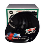 Brad Keselowski Autographed 2023 Castrol Edge Mini Helmet