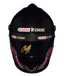 Elevate your NASCAR memorabilia with an autographed 2023 Brad Keselowski #6 Castrol Edge Mini Helmet, a tribute to his remarkable career. COA provided.
