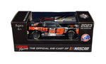 Limited edition 1/64 scale Chase Elliott #9 Hooters Racing diecast car, showcasing authentic signatures obtained through exclusive public/private signings and garage area access via HOT Passes. With its rare status and accompanying Certificate of Authenticity, this collector's item is a valuable addition to any NASCAR memorabilia collection, perfect for passionate fans and collectors alike.