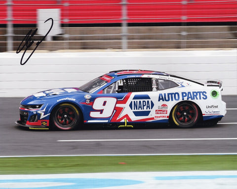 This autographed 2023 Chase Elliott #9 NAPA Racing COCA-COLA 600 photo is a fantastic gift for racing enthusiasts. Hurry, stock is extremely limited, with most items having only one in stock. Don't miss your chance to own a piece of patriotic racing history.