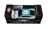 Authentic autographed collectible: the 2023 Chase Elliott #9 Uni-First Racing diecast car, ideal for gifting or displaying in any NASCAR collection.