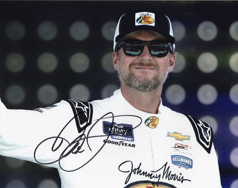 Add to your NASCAR memorabilia collection with this autographed 2023 Dale Earnhardt Jr. #88 Bass Pro Club signed 8x10 inch glossy NASCAR photo. Authenticated signature and COA included. Limited stock!