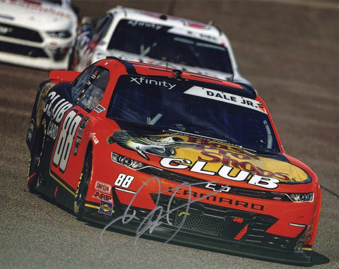 Revitalize your NASCAR collection with this autographed Dale Earnhardt Jr. #88 Bass Pro Shops Club Xfinity Series signed 8x10 inch glossy NASCAR photo from the Homestead Race. Authenticated signature and COA included. Limited stock!