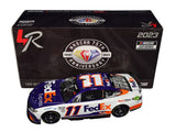 Capture the essence of Denny Hamlin's remarkable 2023 season with this autographed 1/24 scale diecast car, a limited edition collectible that pays tribute to his enduring legacy in the world of motorsports.