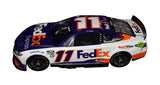 Own a tangible piece of NASCAR history with this meticulously detailed Denny Hamlin diecast car, featuring the Next Gen Toyota design. This autographed collectible showcases Hamlin's remarkable career, making it a must-have for avid racing enthusiasts.