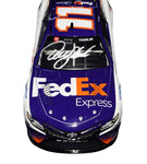 Elevate your collection with this autographed 1/24 scale diecast car commemorating Denny Hamlin's continued success. Complete with a Certificate of Authenticity, this limited edition piece encapsulates the essence of Hamlin's journey in motorsports.