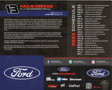 Autographed Hailie Deegan #13 Ford Performance Craftsman Truck Series Official Hero Card signed by Hailie Deegan herself, a rising star in NASCAR.
