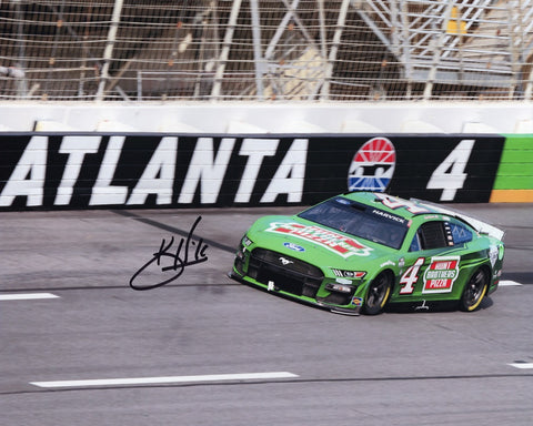 Elevate your NASCAR memorabilia collection with this autographed masterpiece. The AUTOGRAPHED 2023 Kevin Harvick #4 Hunt Brothers Racing ATLANTA MOTOR SPEEDWAY (Retirement Final Season) Signed 8x10 Inch Picture NASCAR Photo is a tribute to Kevin Harvick's legendary career. The Certificate of Authenticity included ensures its genuine nature, with our 100% lifetime authenticity guarantee.