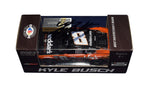 Authentic autographed collectible: the 2023 Kyle Busch #8 Cheddar's Racing diecast car, accompanied by a Certificate of Authenticity for added assurance.