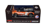Limited edition 1/64 scale diecast car featuring Kyle Busch's #8 Cheddar's Racing Next Gen Camaro design, signed by Busch himself. Authentic collectible with COA.