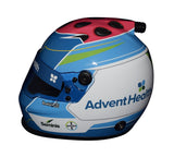 This autographed 2023 Ross Chastain #1 Advent Health Mini Helmet, featuring the WATERMELON design, is a prized collector's item. Authentic signatures, COA, and a 100% lifetime guarantee included.