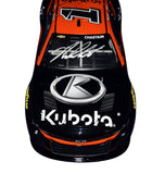 Detailed view of the Autographed 2023 Ross Chastain #1 Kubota Camaro Team Diecast Car, showcasing Ross Chastain's signature, symbolizing authenticity and his racing excellence.
