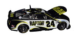 Fuel your racing passion with the Autographed William Byron #24 Raptor Racing Next Gen Camaro Diecast Car, a limited edition masterpiece celebrating NASCAR excellence. Limited to just 600 units, it's a must-have collectible and an extraordinary gift