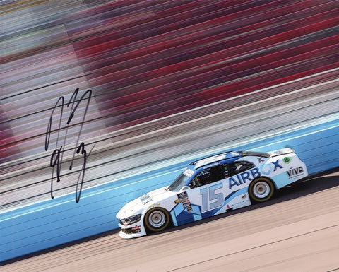 This autographed 8x10 inch photo of Hailie Deegan features her in action at Phoenix Raceway during the 2024 Xfinity Series. The photo is signed by Deegan and comes with a Certificate of Authenticity (COA), ensuring its authenticity and value for collectors.