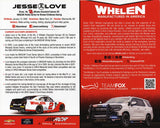 Autographed 2024 Jesse Love #2 Whelen Team NASCAR hero card with COA. Each signature is obtained through exclusive signings and HOT Pass access, ensuring authenticity. A prized addition to any racing memorabilia collection.
