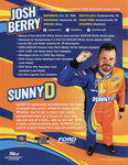 Capture the thrill of racing with this autographed 2024 Josh Berry #4 Sunny D NASCAR Hero Card. Limited stock. Ideal for Josh Berry enthusiasts!