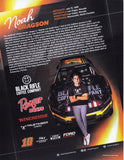 Officially signed NASCAR photo featuring Noah Gragson's #10 hero card with the Black Rifle Coffee Company sponsorship. With limited stock available and a Certificate of Authenticity included, this collectible is ideal for NASCAR fans and makes a memorable gift.