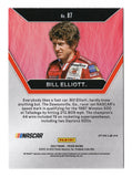Autographed Bill Elliott 2022 Panini Prizm Racing ICONS (Rare Silver Prizm) Trading Card - NASCAR Memorabilia