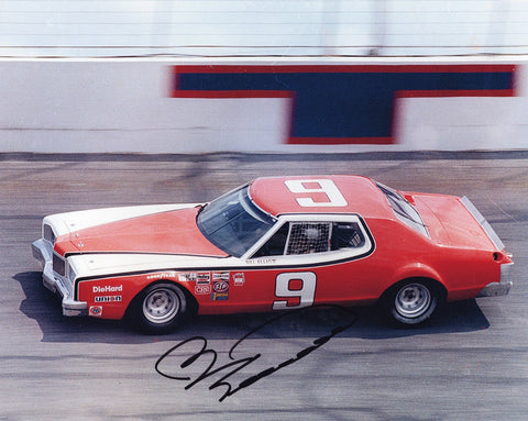 Capture the essence of stock car racing history with this authentic autographed Bill Elliott #9 photo. Includes a Certificate of Authenticity and our 100% lifetime guarantee.