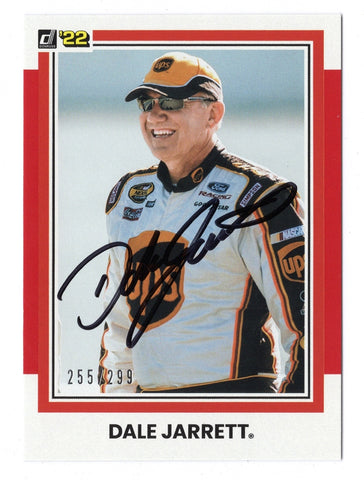 Exclusive Signed NASCAR 2022 Donruss Racing RED PARALLEL Trading Card - Limited Edition Collectible