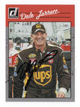 Autographed Dale Jarrett 2023 Donruss Racing RETRO Gray Parallel Trading Card - COA Included - NASCAR Collectible