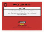 Exclusive Dale Jarrett Signed NASCAR Donruss Racing RETRO Red Parallel Trading Card - Limited Edition #120/299