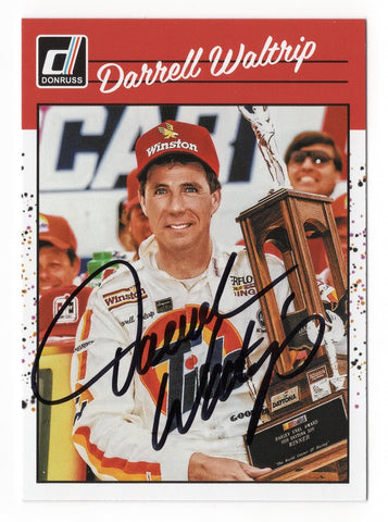 Darrell Waltrip 2023 Donruss Racing Autographed Retro Daytona Win Collectible - COA Included - New Plastic Toploader and Soft Sleeve Provided