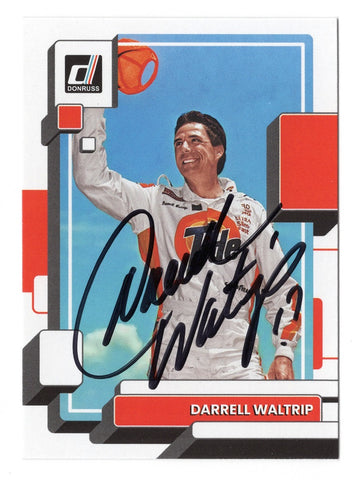 Darrell Waltrip 2023 Donruss Racing Autographed Collectible - COA Included - New Plastic Toploader and Soft Sleeve Provided