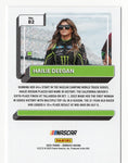 Exclusive Hailie Deegan Signed NASCAR Racing Card - 2023 Donruss Red Parallel Insert - COA Authenticated - Limited Edition Memorabilia