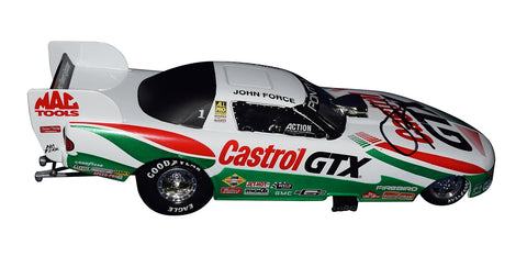 Autographed John Force 1997 Castrol GTX Racing Vintage Autographed John Force 1997 Castrol GTX Racing Vintage
