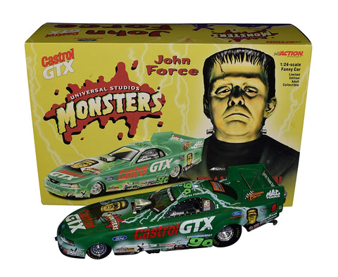 Autographed John Force FRANKENSTEIN Funny Car - Limited Edition NHRA Diecast Collectible