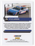 Genuine autographed Kyle Larson 2023 Donruss Next Gen Racing card authenticated for genuineness, with a Certificate of Authenticity included. A valuable addition to any racing memorabilia collection.