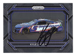 The signed Kyle Larson 2023 Panini Prizm Racing (#5 Hendrick Next Gen Car) card, featuring Larson’s autograph and vibrant design. Includes Certificate of Authenticity (COA).