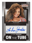 AUTOGRAPHED La Toya Jackson 2015 Panini Americana Signatures On The Tube Card - Tribute to the entertainer, autographed by La Toya Jackson.