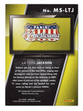 La Toya Jackson Autographed On The Tube Trading Card - Cherished collectible with Jackson's signature, ideal for fans and collectors.