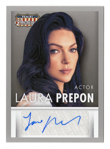AUTOGRAPHED Laura Prepon 2015 Panini Americana Signatures Card - Tribute to the actress from "That '70s Show," autographed by Laura Prepon.