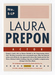 Laura Prepon Autographed TV Show Trading Card - Cherished collectible with Prepon's signature, perfect for fans and collectors.