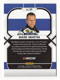 Autographed Mark Martin 2022 Panini Chronicles Racing OBSIDIAN Trading Card featuring the #6 Viagra Team design, a rare and exclusive collectible for NASCAR enthusiasts.